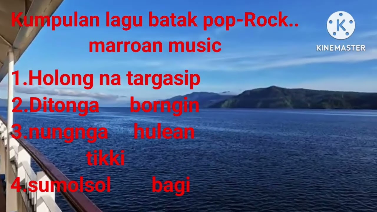 Kumpulan lagu batak pop-rock ||marroan music||