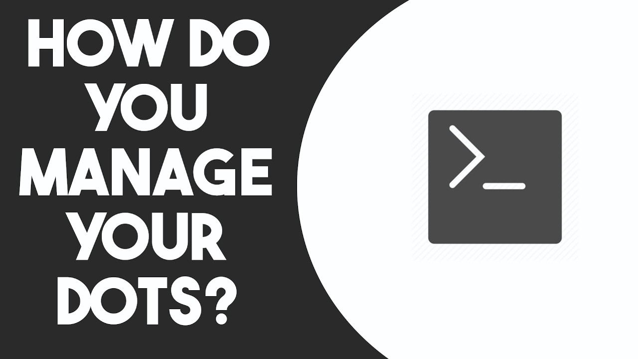 How I Manage My Dot Files in 2025