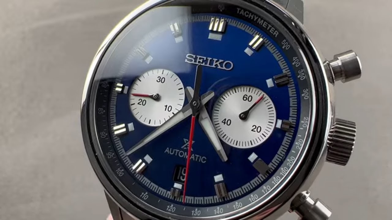 Seiko Prospex Speedtimer Chronograph SRQ043 Seiko Watch Review