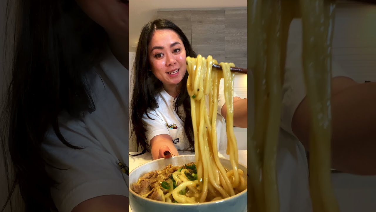 Curry Beef Udon (20 Minute Dinner)