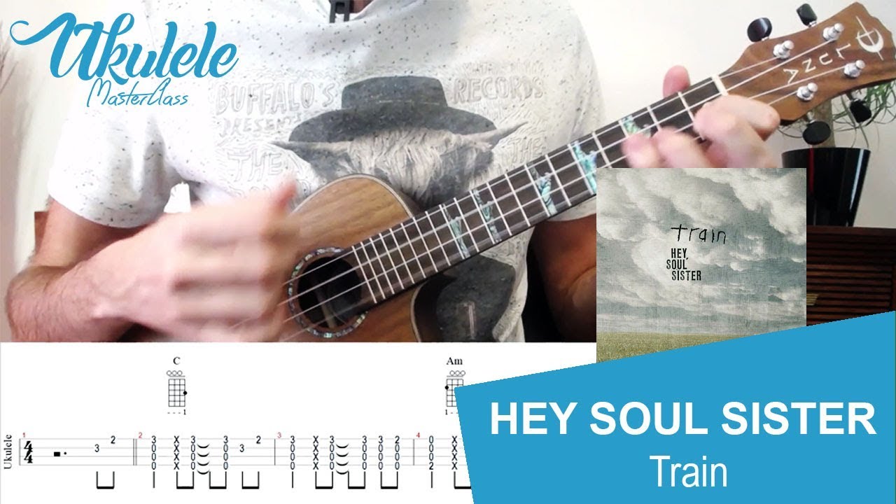 Hey soul sister - Train - Tutoriel et accords de ukulélé