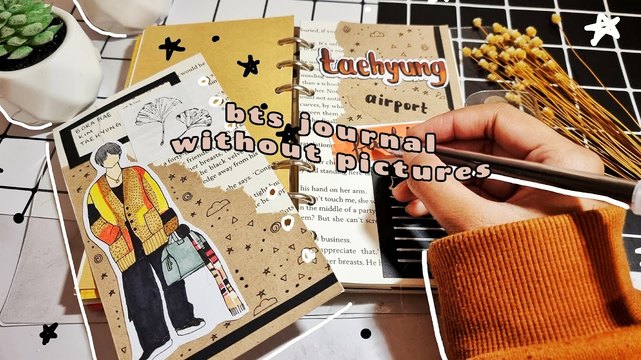 🍂bts kpop journal without pictures #8: bts taehyung airport fashion