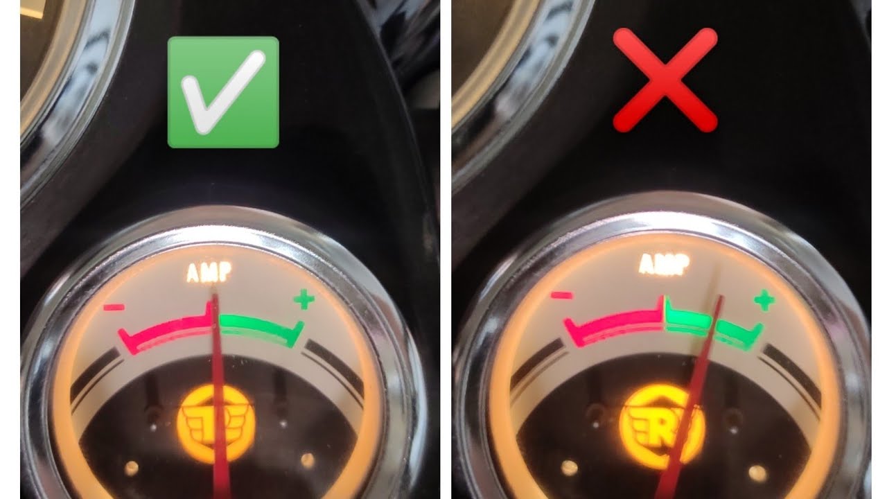 ROYAL ENFIELD 350 - AMP meter? . How to solve | 1 subscribe please.🙏