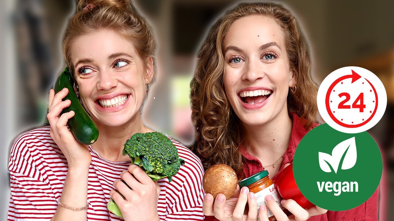 24 Stunden VEGAN Leben 😱 Challenge
