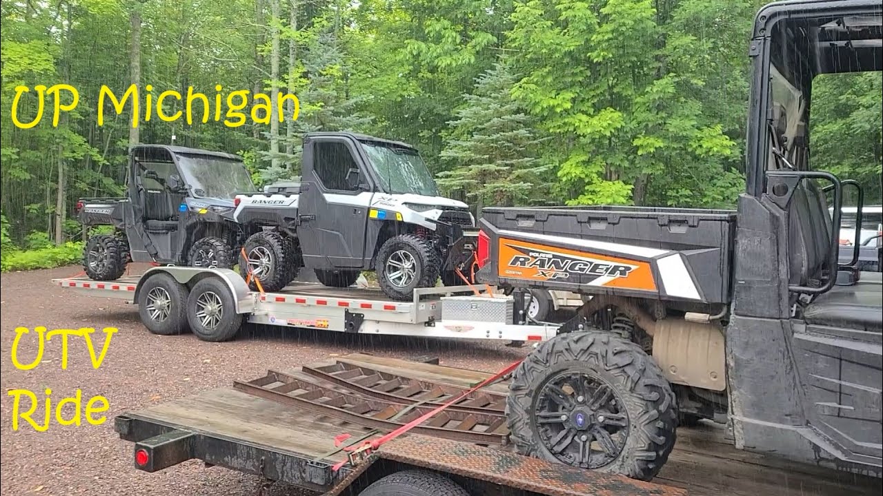 We hit the trails in U.P Michigan!