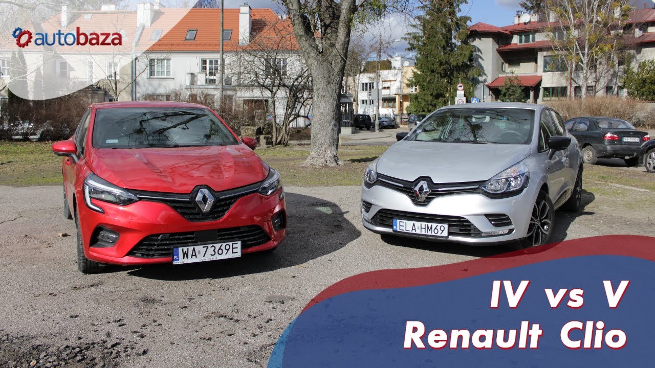 Renault Clio IV kontra V, czyli pojedynek dw&oacute;ch francuz&oacute;w.💪 Kt&oacute;ry lepszy?🥇 #test #recenzja PL