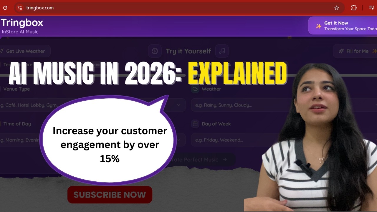 Tringbox InStore AI Music : Your Way to Growth in 2026
