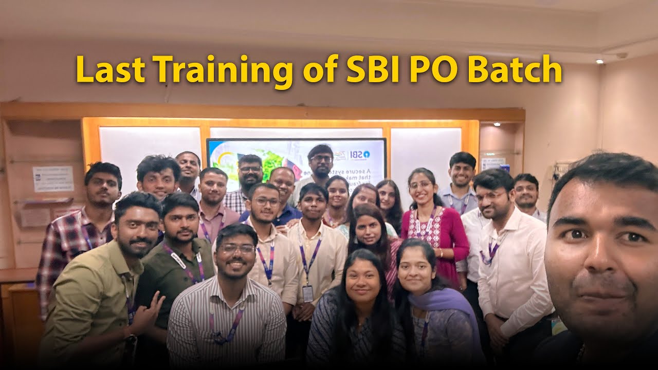 The Last Training of our SBI PO batch | MDP