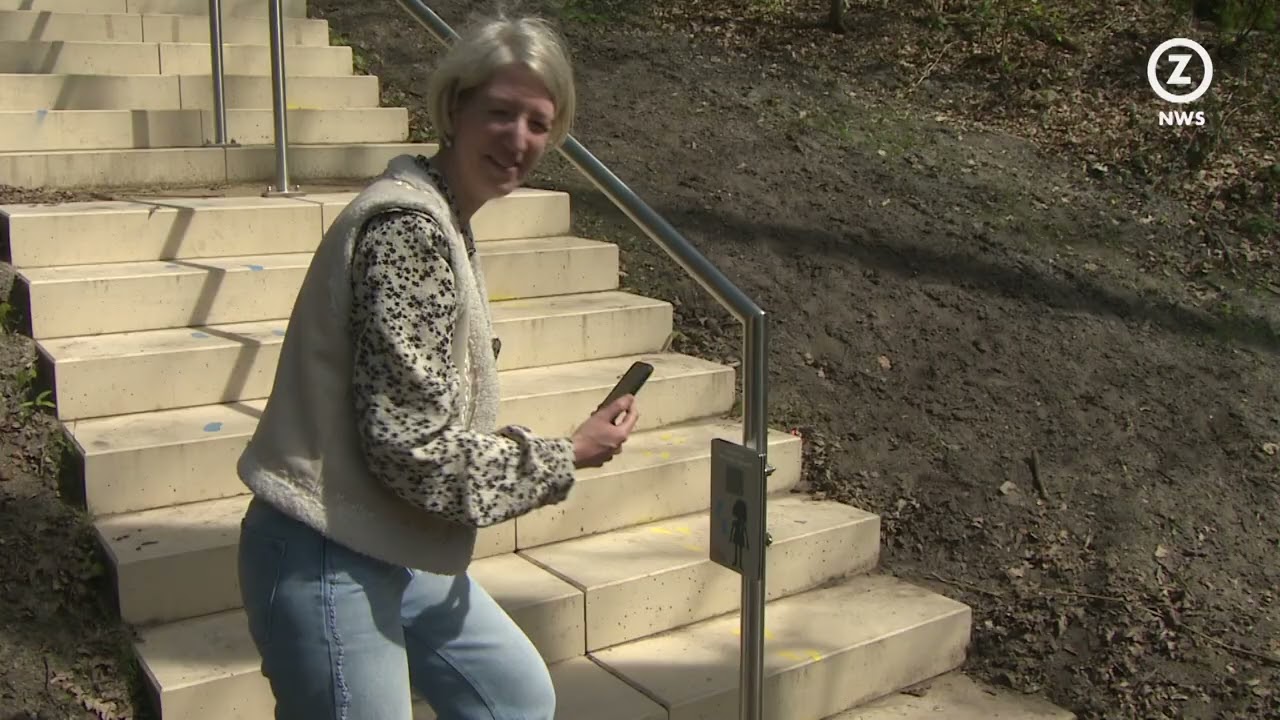 Nieuwe trap Schutterspark officieel geopend