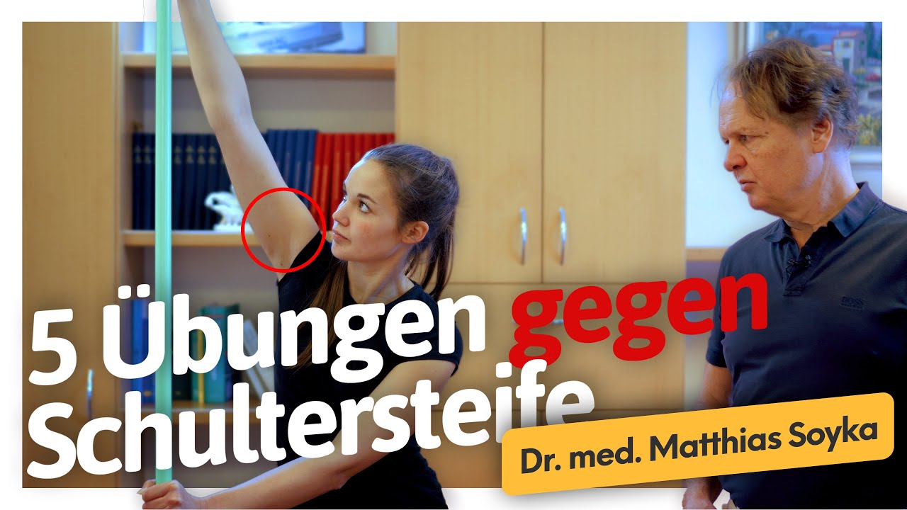 5 Übungen gegen Schultersteife