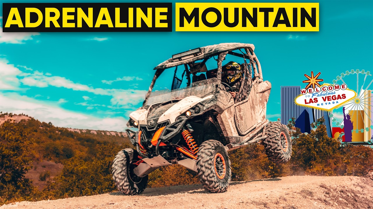 We Discovered a 400 Acre Adult Playground in Las Vegas - Adrenaline Mountain!