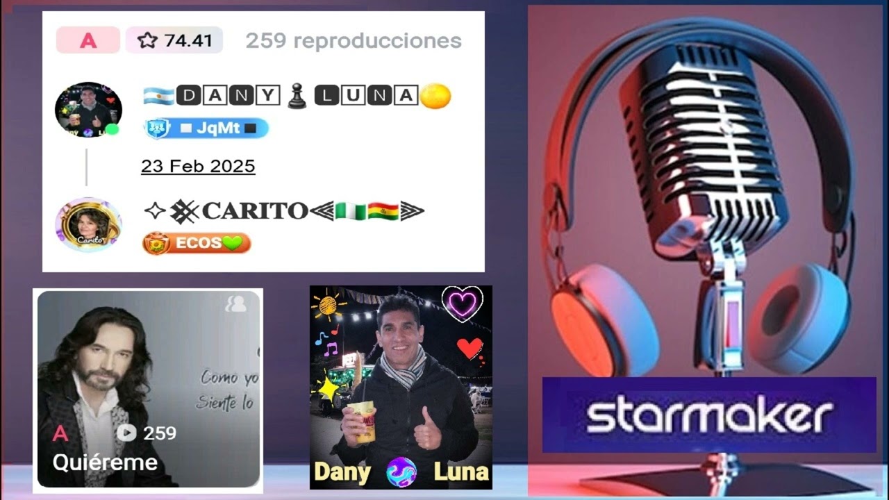 Dany Luna - Quiéreme (Cover Starmaker)