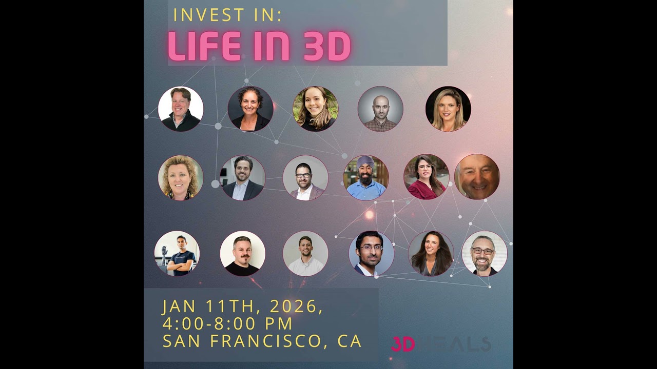 Episode #104| 3DHEALS2026 JP Morgan San Francisco (Live Recording) - Invest in 3D