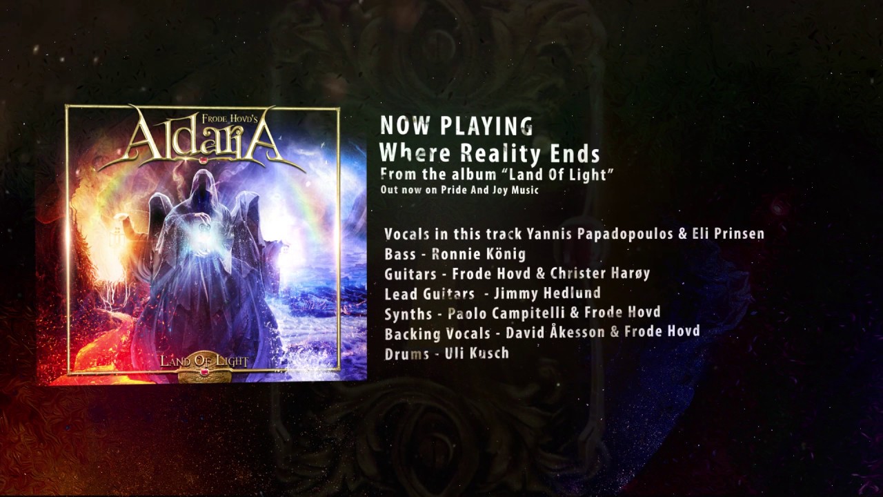 Aldaria - Where Reality Ends (Official Lyric Video)