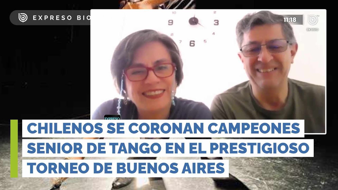 Chilenos se coronan campeones senior de tango en el prestigioso torneo de Buenos Aires (EBB)