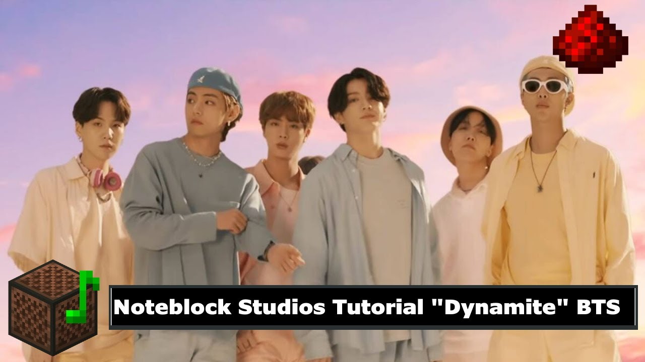 Noteblock Studios Music KPOP \ "Dynamite" BTS / Tutorial Fr