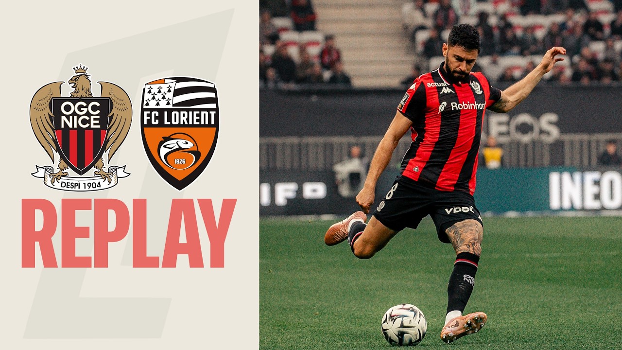 Live I Nice - Lorient en direct commenté