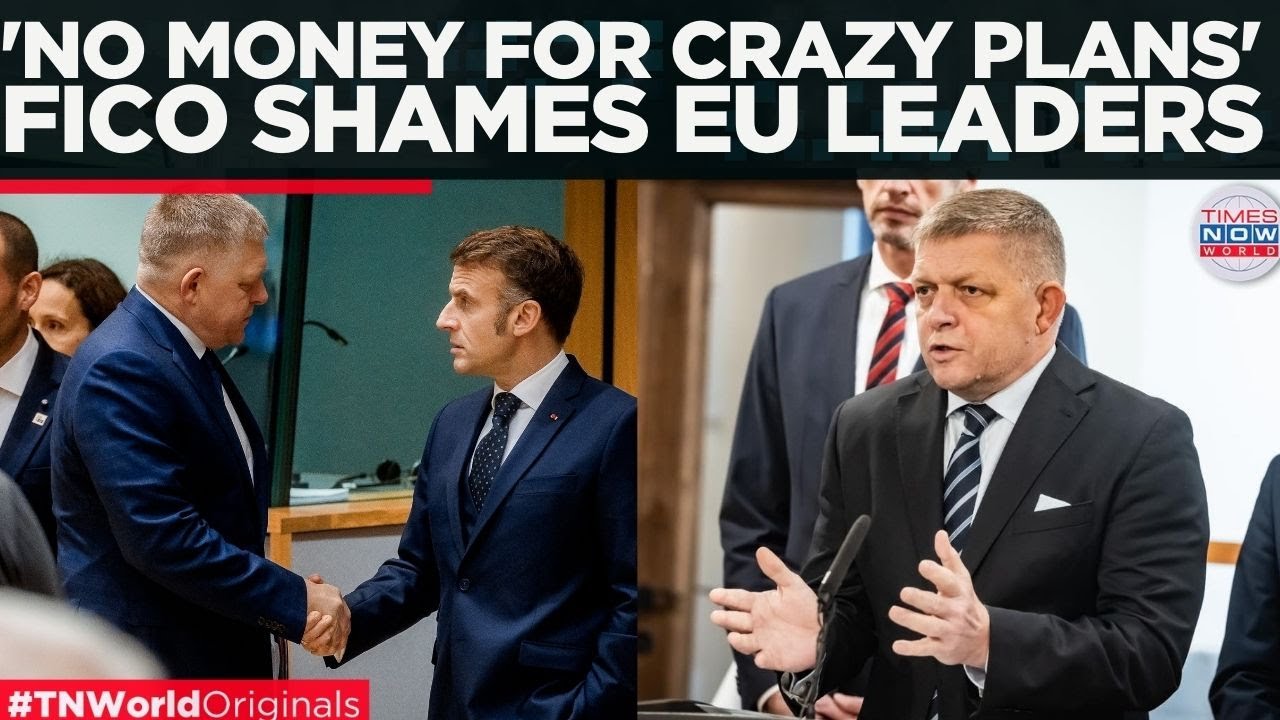FICO CHALLENGES BRUSSELS: NO MILITARY LOANS For Ukraine, Slovakia Needs Cash At Home