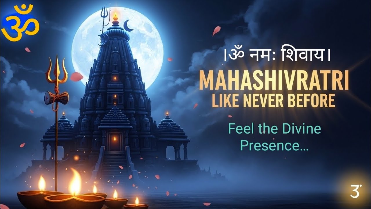 Mahashivratri Night in Ghibli Style | Divine Spiritual ASMR Journey 🕉️ | @SparkMindStories | #ai 