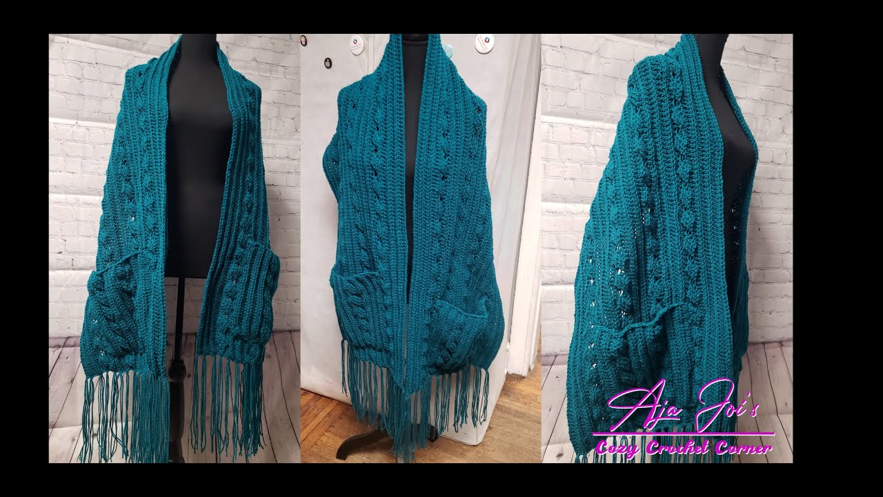 Doris Pocket Shawl