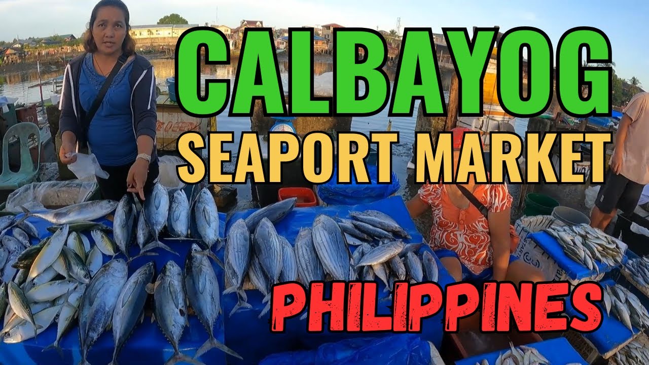 Calbayog City Seaport Market is a Busy Place - Samar Philippines | Episode 353