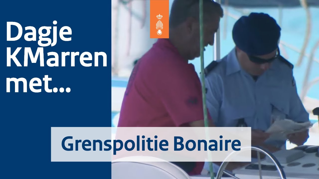 Dagje KMarren met Sayen: grenspolitie Bonaire