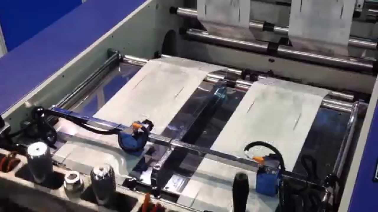 Taipeiplas 2014 DD-275 P Double Lines T-shirt Bag Making Machine