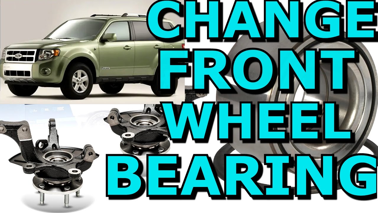 Front Bearing Replacement Ford Escape Hybrid 2008-2012 Detailed (4K)