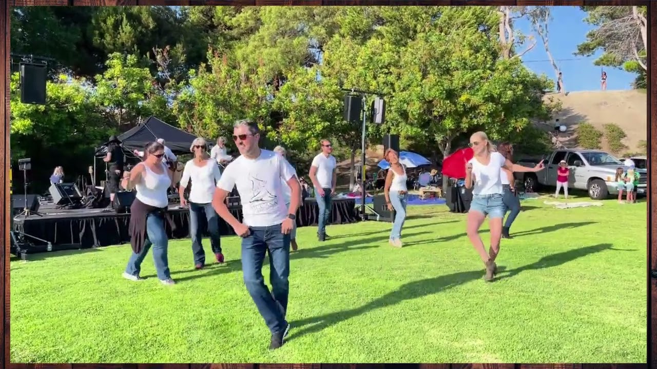 Sweet Home Alabama Line Dance in the Park!