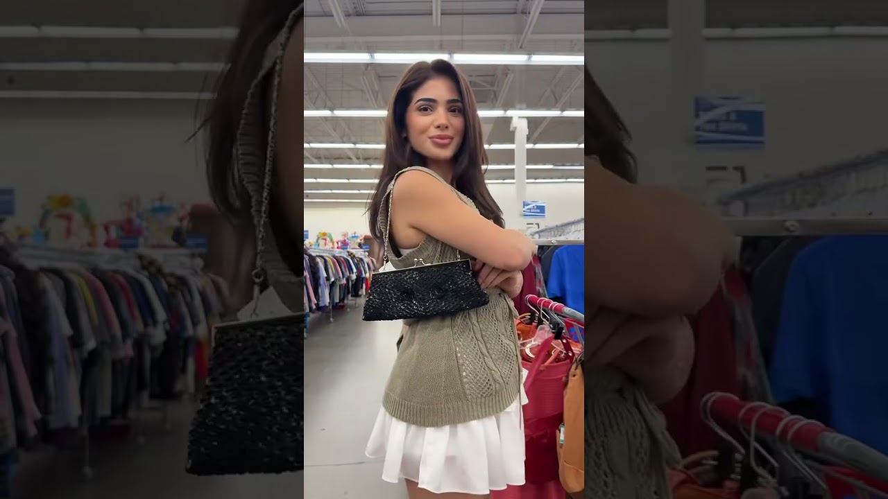 thrift with me&hellip;the DESIGNER, cream dress & brown skirt OMG #thrifting