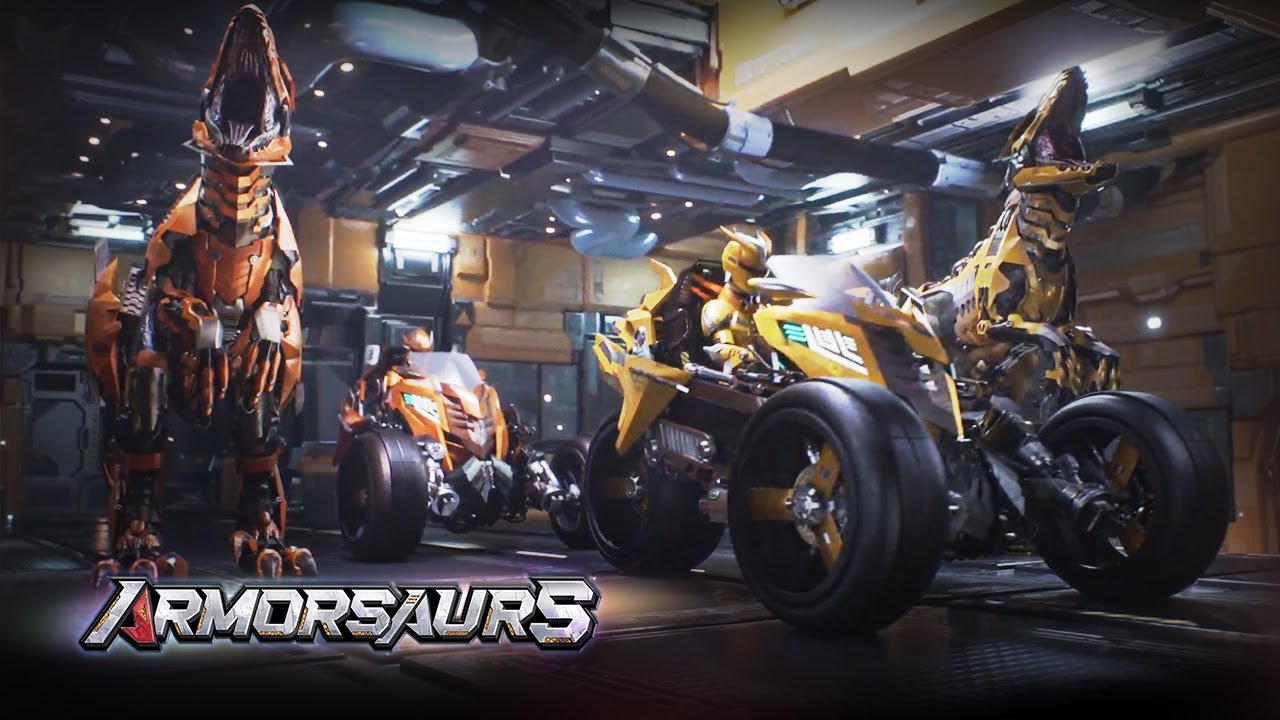 The Armorsaurs Armor Up! | Armorsaurs