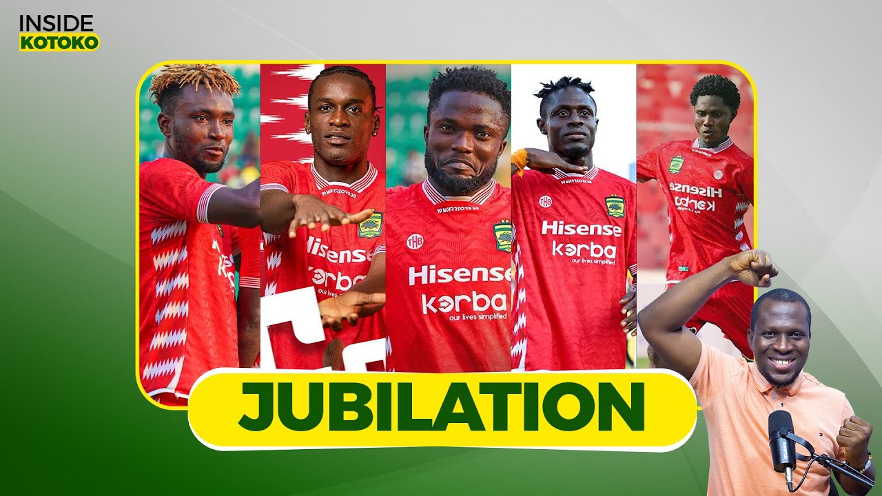KOTOKO MOVE UP...5 PLAYERS FOR..BADU BOSSES...SAMBA TOP..POKU HEATS...ALBERT SET STANDARD..GYAU MOTM