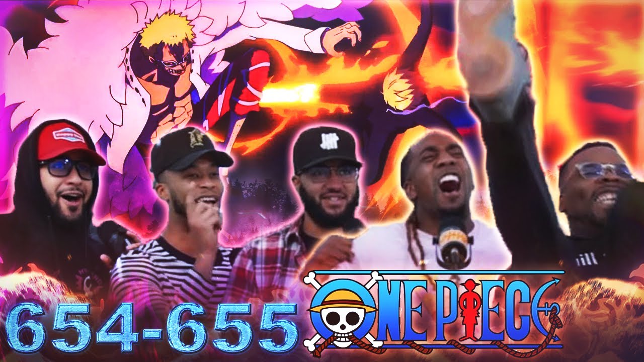 Санджи против Дофламинго! Реакция на One Piece EP 654/655