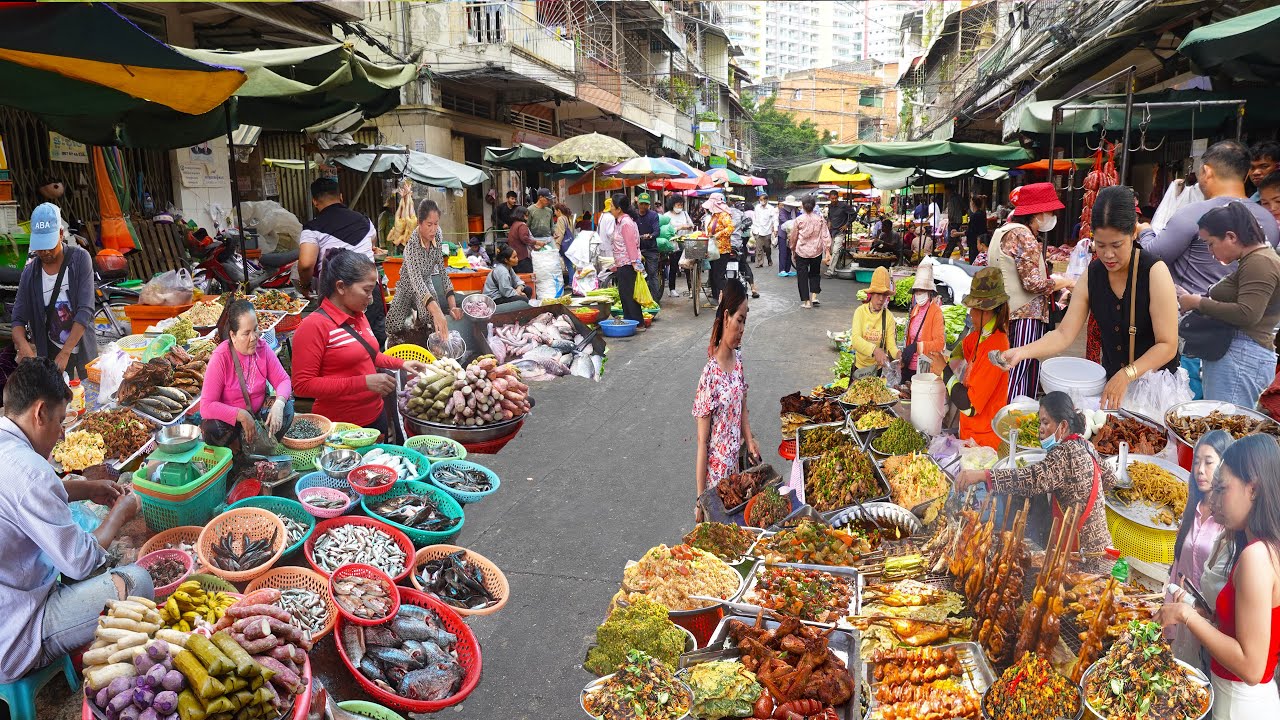 Amazing Cambodian Market Food Compilation - Best Collection Market Street Food 2026
