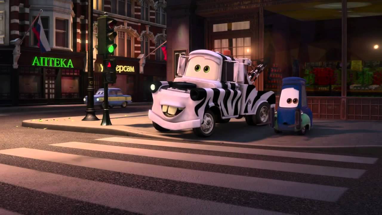 Cars 2 Obey Traffic Signals PSA (RU)