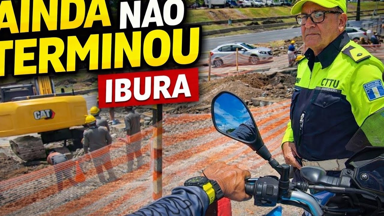 IBURA travado de novo&hellip; voltei na Ladeira da Coab e a obra ainda n&atilde;o terminou