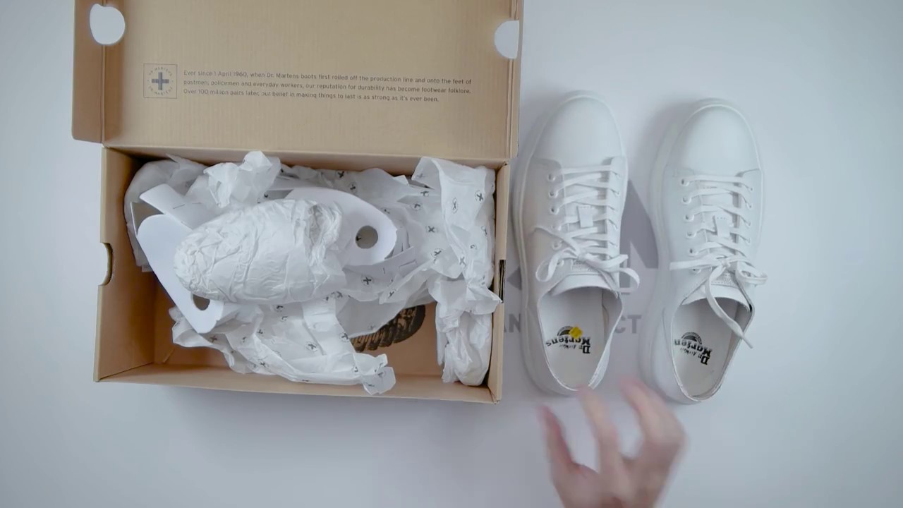 닥터마틴 단테 화이트 [스트리즘 언박싱]