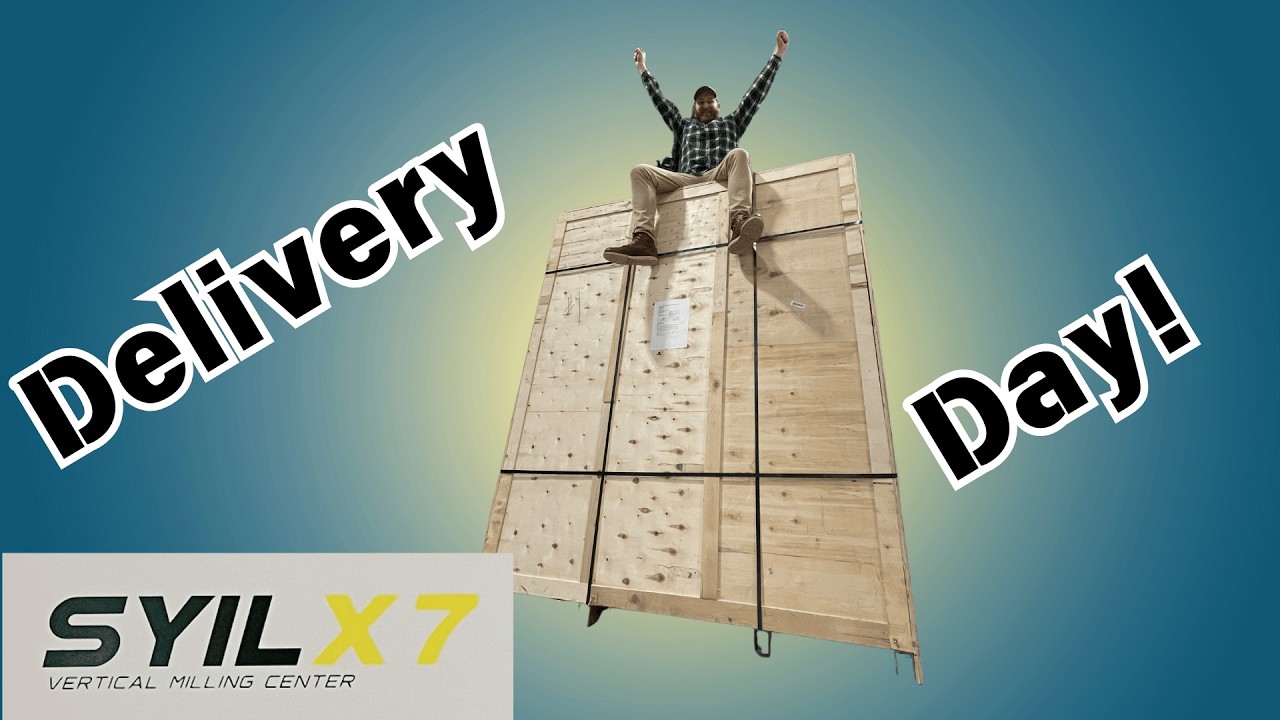 We Bought a CNC Machine! - SYIL X7 Delivery