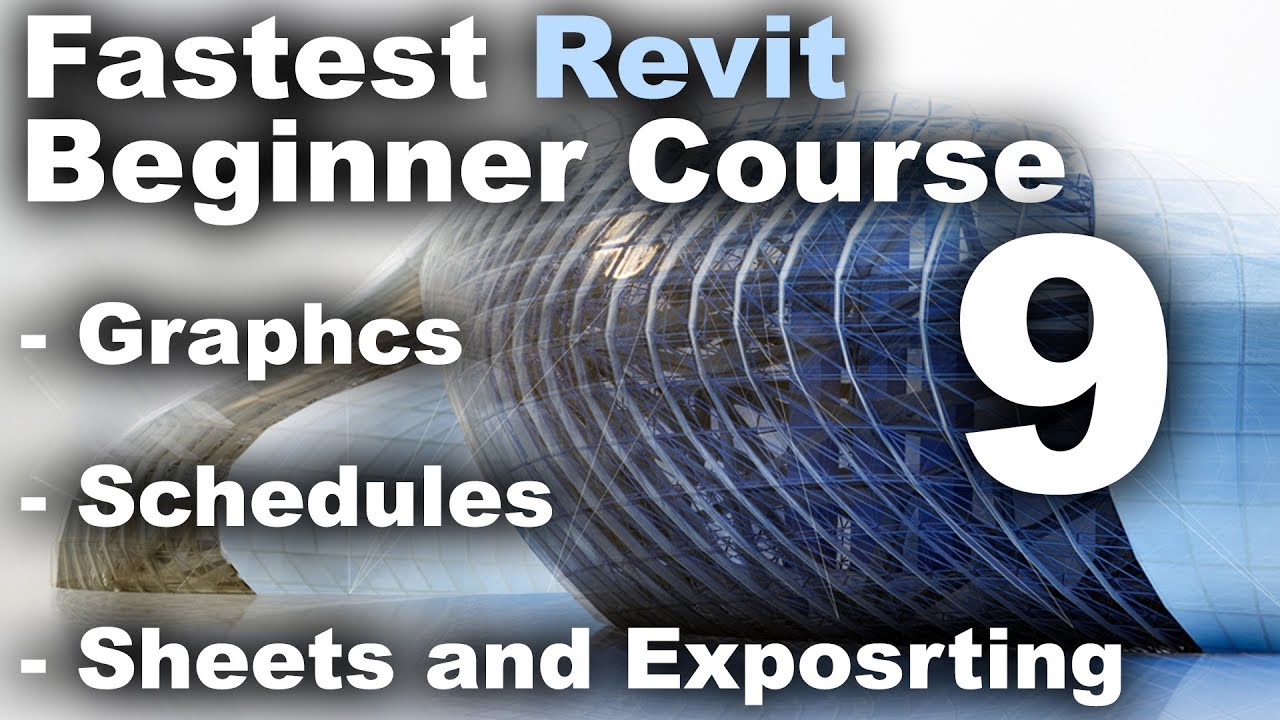 Quickest Fastest Revit 2019 Beginner Course part 9