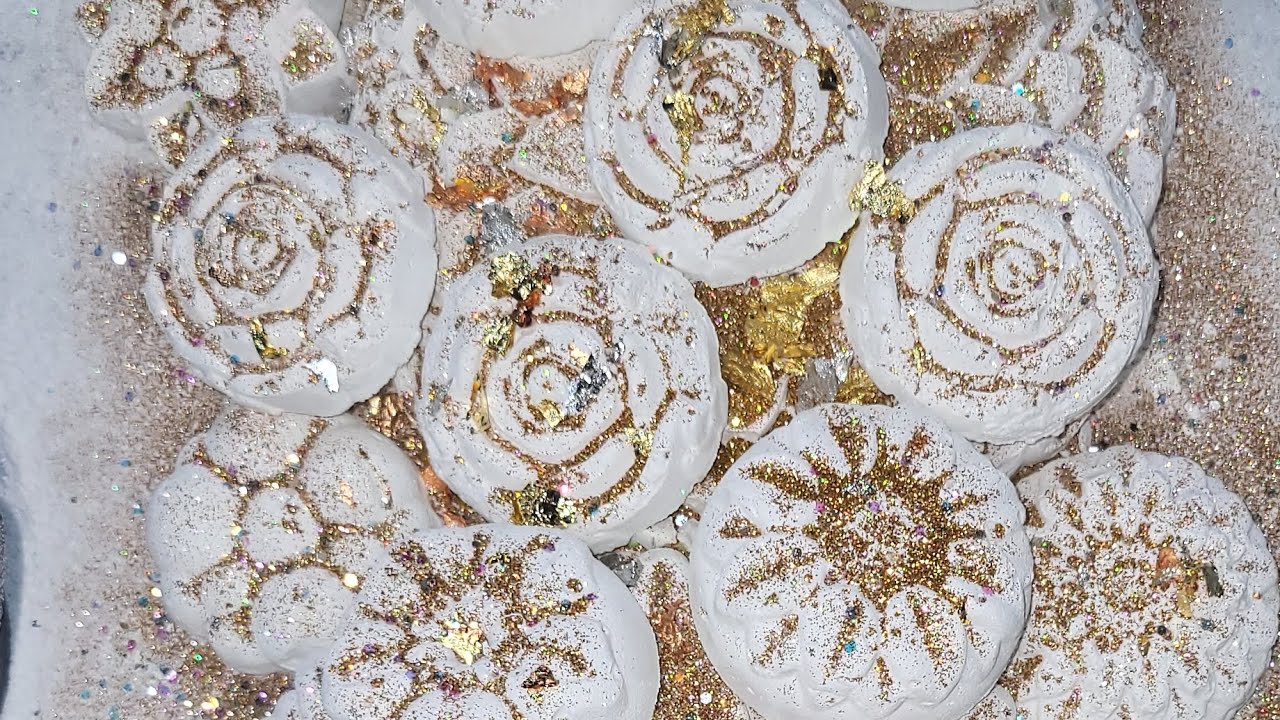 Plain Jane crush with gold glitter. Collab on TT w/ crunchncrush#viral #oddlysatisfying #asmr #fyp 