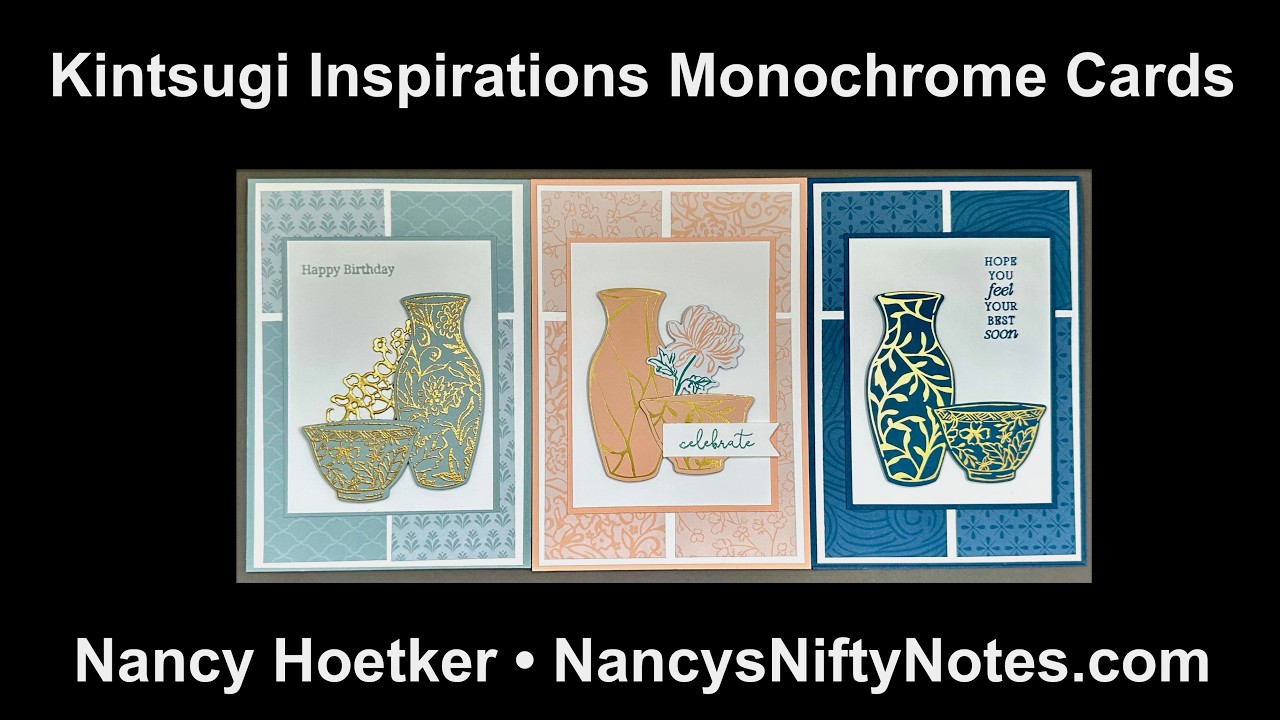 Kintsugi Inspirations Monochrome Cards