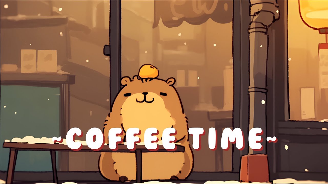 Capybara Beats & Lofi | Relaxing Beats to Study/Sleep/Chill 🦫 🍵 ✨ | Continuous Mix
