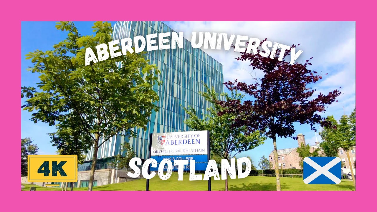 Aberdeen University Walking tour | Scotland | UK | ASMR | 4K 🎓