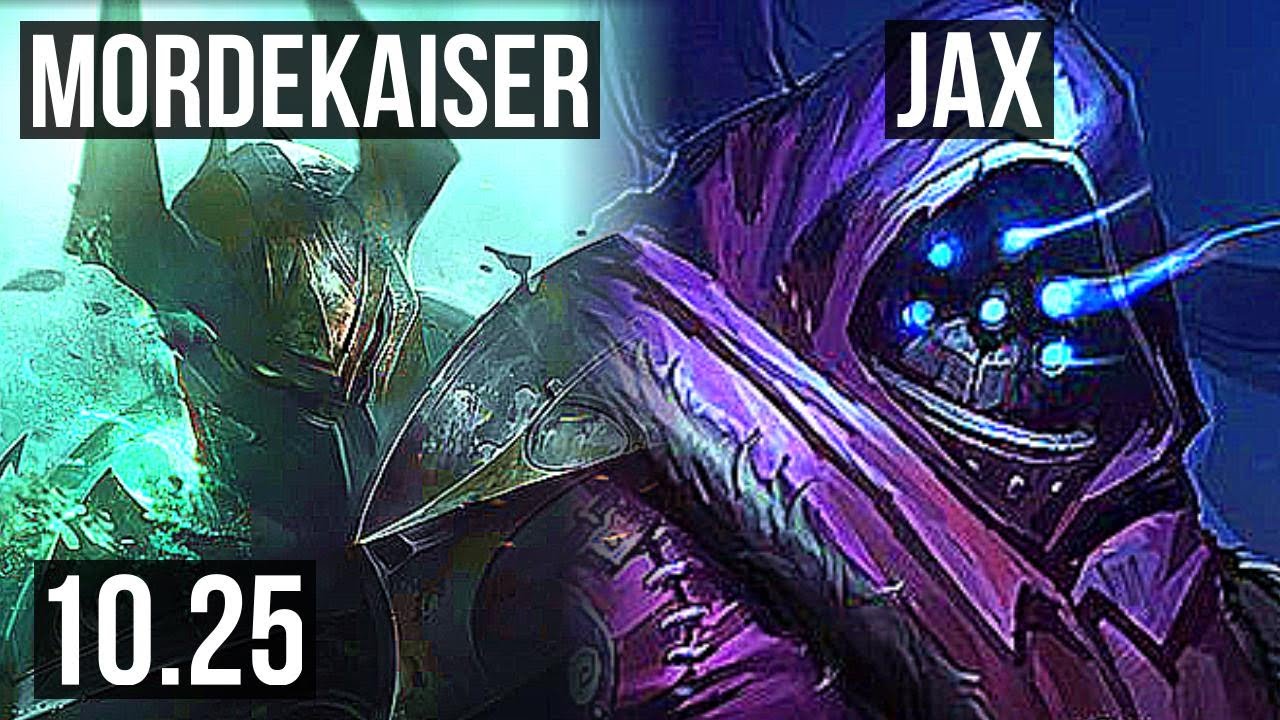 MORDEKAISER vs JAX (TOP) | 7 solo kills | NA Diamond | v10.25