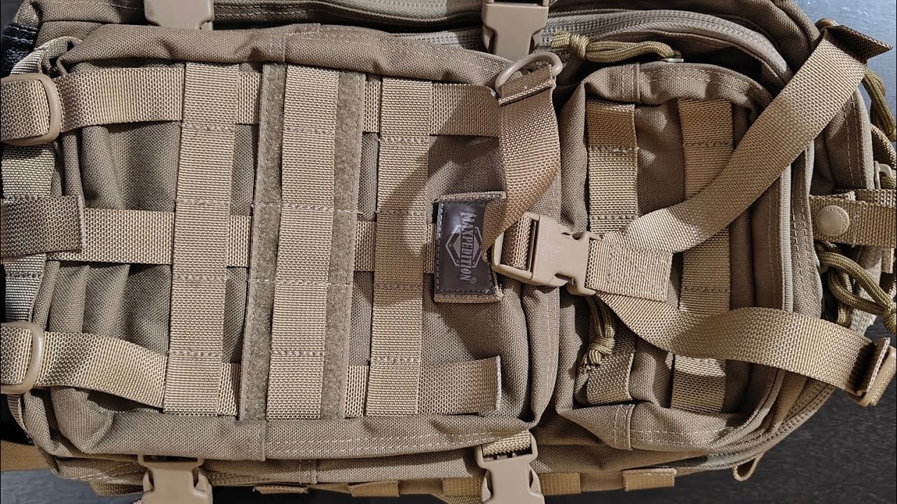 MAXPEDITION FALCON II, NO TE LA VAS A ACABAR. MOCHILA PARA EL RESTO DE TU VIDA.