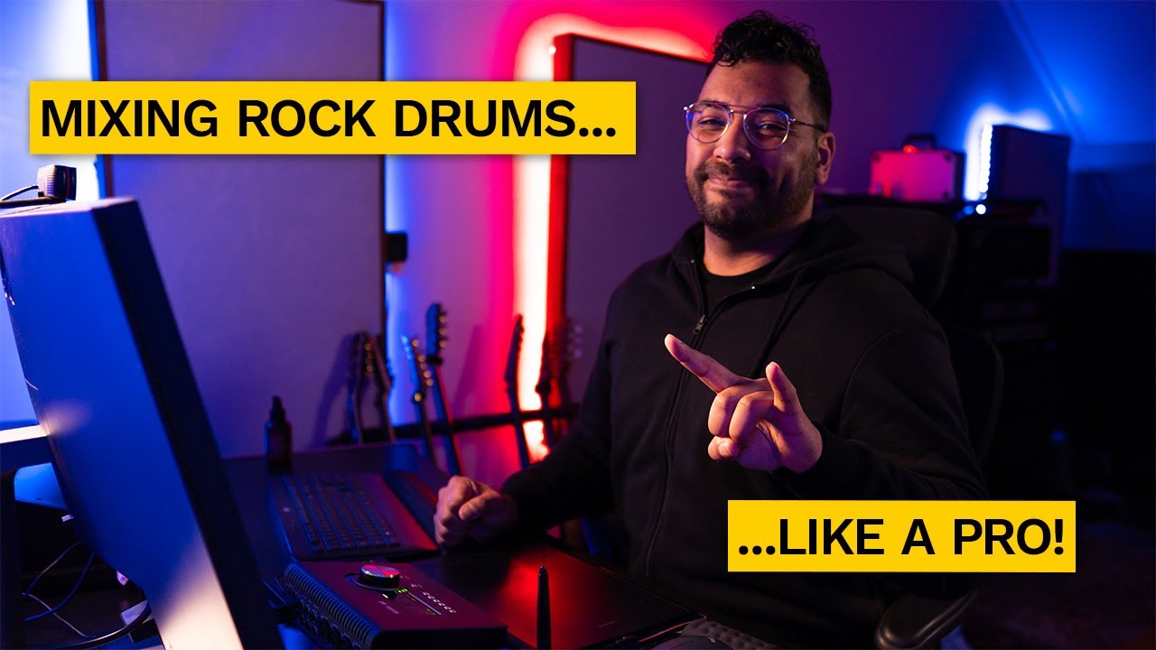 Mixing Rock Drums With These Pro Tips | Rock Recording Basics in Cubase