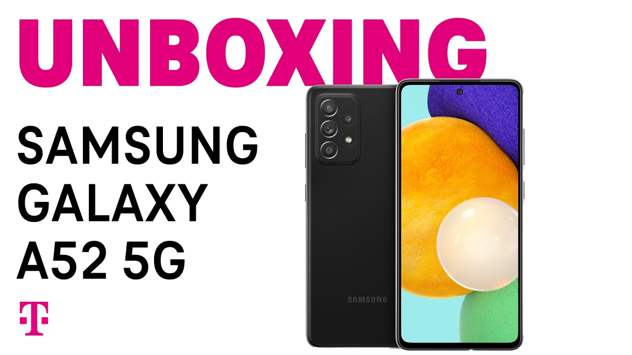 Распаковка Samsung Galaxy A52 5G | T-Mobile