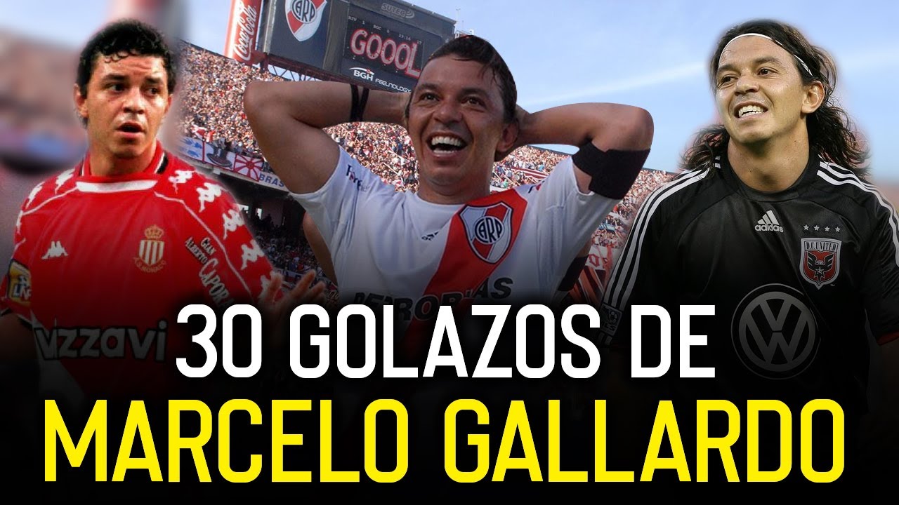 30 GOLAZOS de MARCELO GALLARDO en toda su carrera