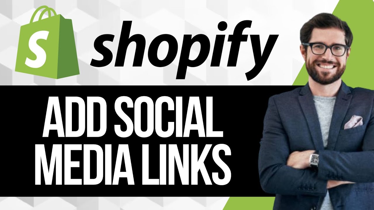 Как добавить ссылки на социальные сети в Shopify