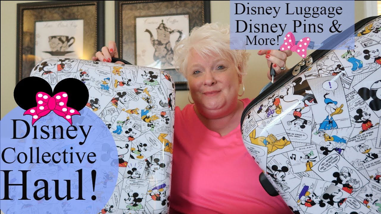 DISNEY Collective Haul !! Disney Luggage, Pins, Plush, Kitchen, & more